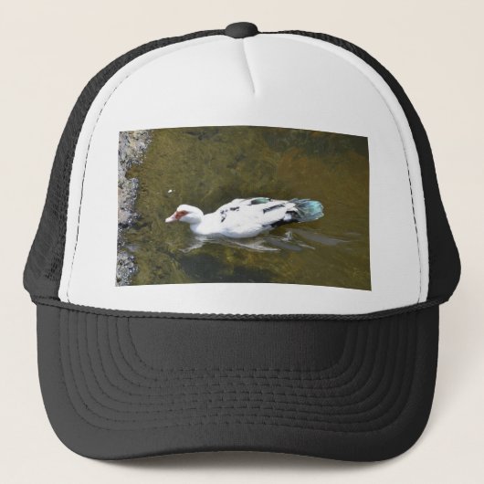 Witte Eend Trucker Pet (Voorkant)