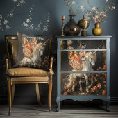 Witte Eenhoorn met Sinaasvlindervleugels Fee Kussen