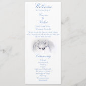 Witte Eenhoorns Liefde Paar Programma (Voorkant)