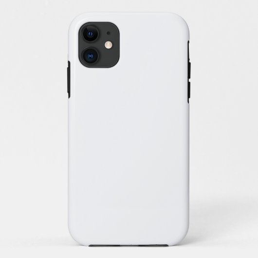 Witte effen kleur Case-Mate iPhone case (Achterkant)