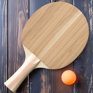 Witte eiken Hout Tafeltennisbatje
