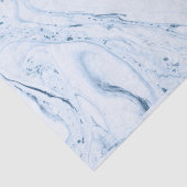 Witte en blauwe marmertruien tissuepapier (Detail)