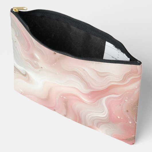 Witte en Blush Roze Melkweg Etui (Open)