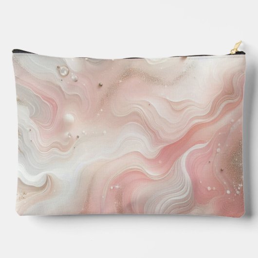 Witte en Blush Roze Melkweg Etui (Achterkant)