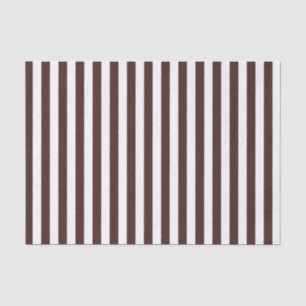 Witte en bruine strepen tissuepapier