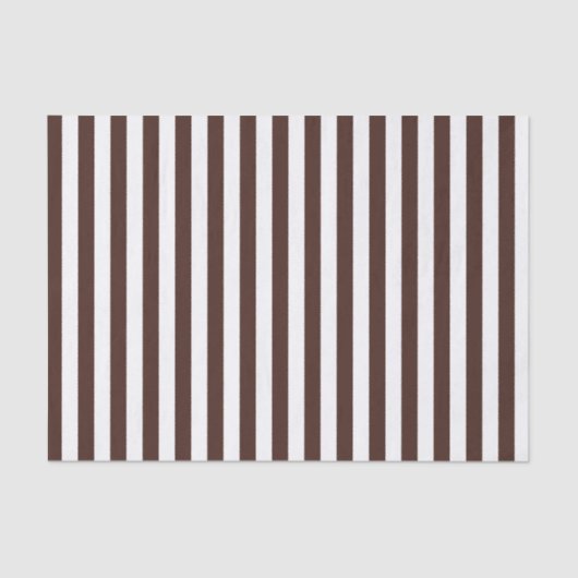 Witte en bruine strepen tissuepapier (Voorkant)