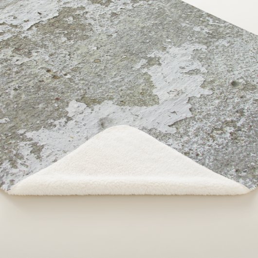 Witte en bruine vlek sherpa deken (3/4)