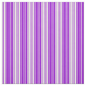 Witte en donkere Violet Lined/Striped Patroon Stof (Swatch)