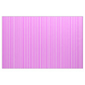 Witte en Fuchsia gekleurde stripte patroon Stof (Yard (91,4 cm))