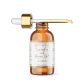 Witte en gouden Cosmetica Dropper Flessenetiket Etiket