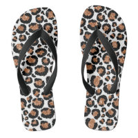 Witte en gouden folie cheetah of luipaard patroon