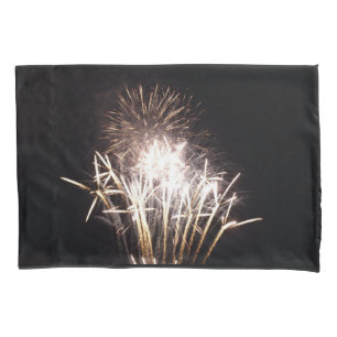 Witte en gouden vuurwerk I Patriotische viering Kussensloop