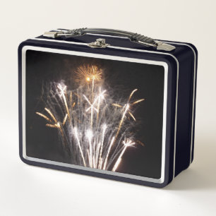 Witte en Gouden Vuurwerk II Patriottische Viering