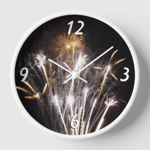 Witte en Gouden Vuurwerk II Patriottische Viering