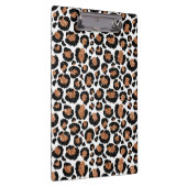 Witte en goudkoortsCheetah - Leopard Pattern Klembord (Rechts)