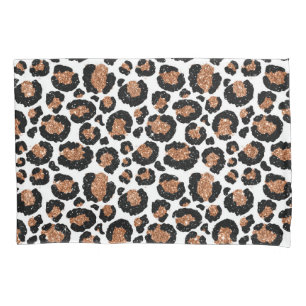 Witte en goudkoortsCheetah - Leopard Pattern Kussensloop
