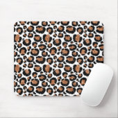 Witte en goudkoortsCheetah - Leopard Pattern Muismat (Met muis)