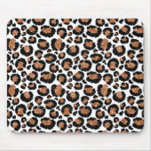 Witte en goudkoortsCheetah - Leopard Pattern Muismat (Voorkant)