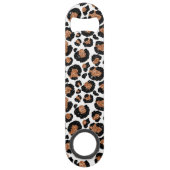 Witte en goudkoortsCheetah - Leopard Pattern Speed Flessenopener (Voorkant)