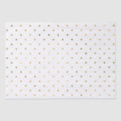 Witte en goudwand tissuepapier (Voorkant)