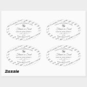 Witte en grijze etiketten van Word Cloud met Logo (Vel)