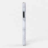 Witte en grijze marmer Case-Mate iPhone case (Achterkant/rechts)