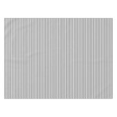Witte en grijze streep tafelkleed (Voorkant (Horizontaal))