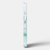 Witte en groene marmertruien Case-Mate iPhone case (Achterkant / Links)