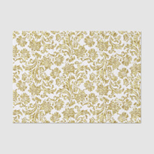 Witte en onbewerkte metalen goudvlies tissuepapier