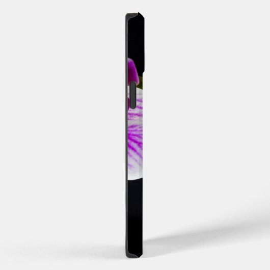 Witte en paarse orchidee Case-Mate iPhone case (Achterkant / Rechts)