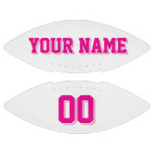 WITTE EN PINK, aangepast Football (Panelen)