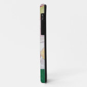 Witte en Roze daglly waterverf art flower Case-Mate iPhone Case (Achterkant/links)