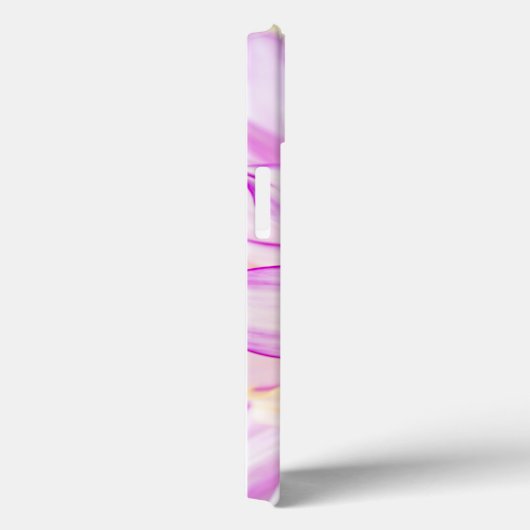 Witte en roze Dahlia met roombijen Case-Mate iPhone Case (Achterkant / Rechts)