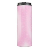 Witte en roze eenhoorn thermosbeker (Achterkant)