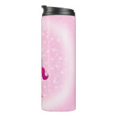 Witte en roze eenhoorn thermosbeker (Geroteerd rechts)