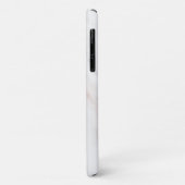 Witte en roze marmer Iphone draagtas Case-Mate iPhone Case (Achterkant/links)