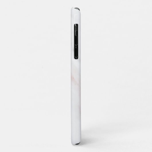 Witte en roze marmer Iphone draagtas Case-Mate iPhone Case (Achterkant/links)