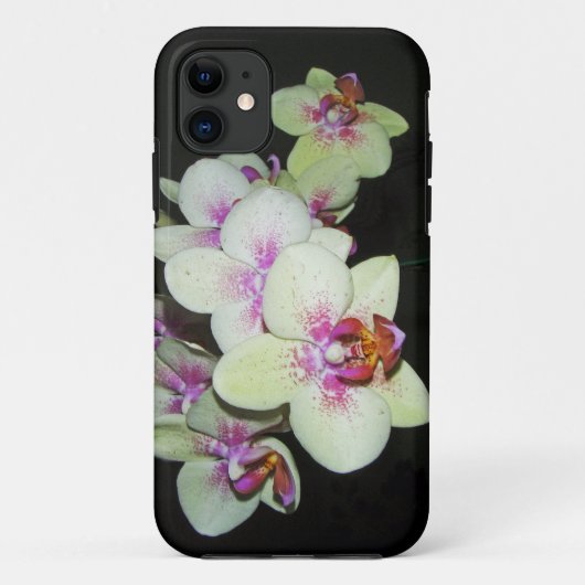 witte en roze orchidee Case-Mate iPhone case (Achterkant)