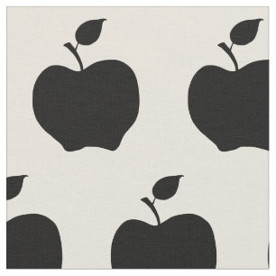 Witte en zwarte appels stof