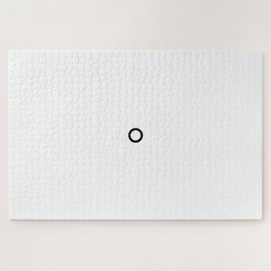 witte en zwarte cirkel legpuzzel (Horizontaal)