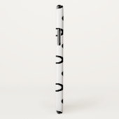 Witte en zwarte cirkels Case-Mate iPhone case (Achterkant / rechts)