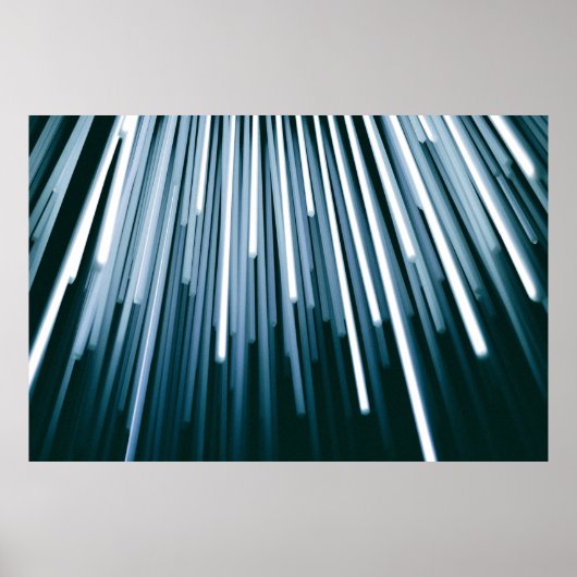 Witte en zwarte digitale poster (Voorkant)