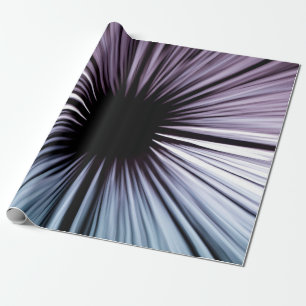 Witte en zwarte optische illusie cadeaupapier