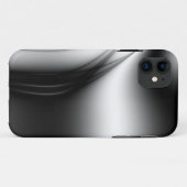 Witte en zwarte stuiver Case-Mate iPhone case (Achterkant (horizontaal))