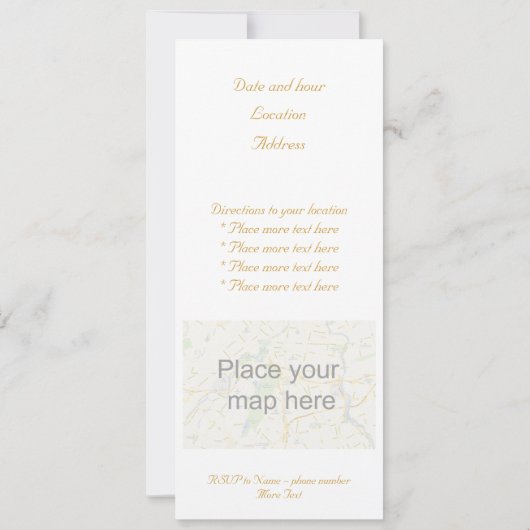 Witte Engel Kaart (Achterkant)