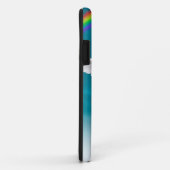 Witte Engel onder de Regenboog Case-Mate iPhone Case (Achterkant/rechts)