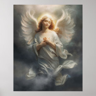 Witte Engel Poster