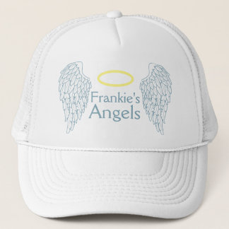 Witte Engel Vleugels en Gouden Halo Trucker Hoed Trucker Pet