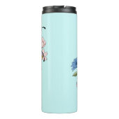 Witte Fairy Kat Paddestoel Thermosbeker (Achterkant)