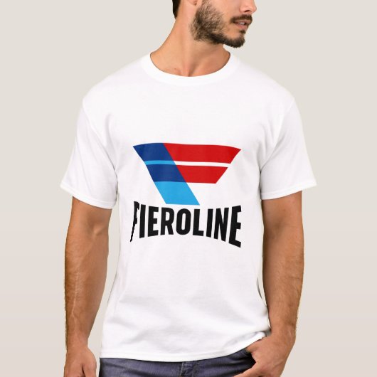 Witte Fieroline T-shirt (Voorkant)